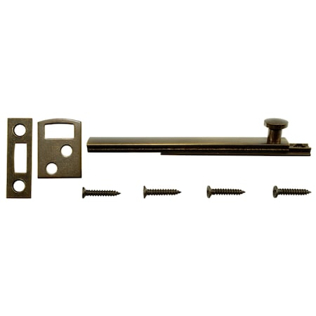 Midwest Fastener 4" Antique Brass Surface Bolts 37323